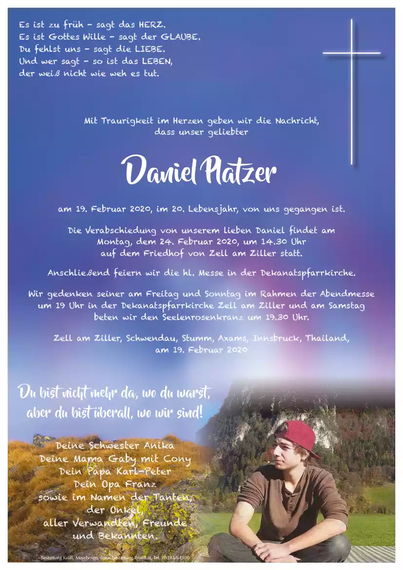 Parte von Daniel Platzer